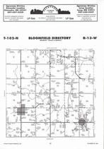Bloomfield Township, Ostrander, Etna, Directory Map, Fillmore County 2006